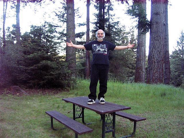 Steve at home